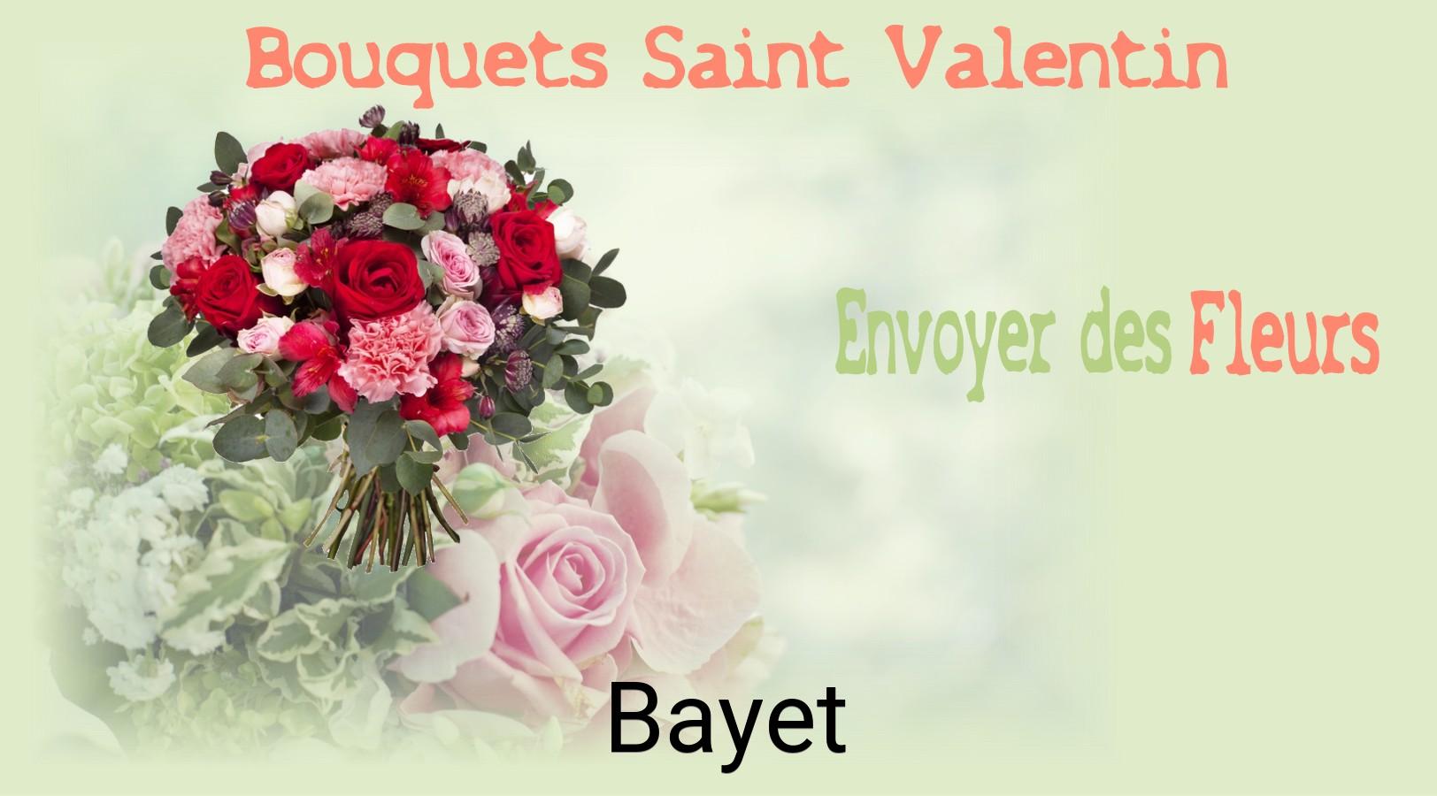 Roses de Saint-Valentin livrées à Bayet